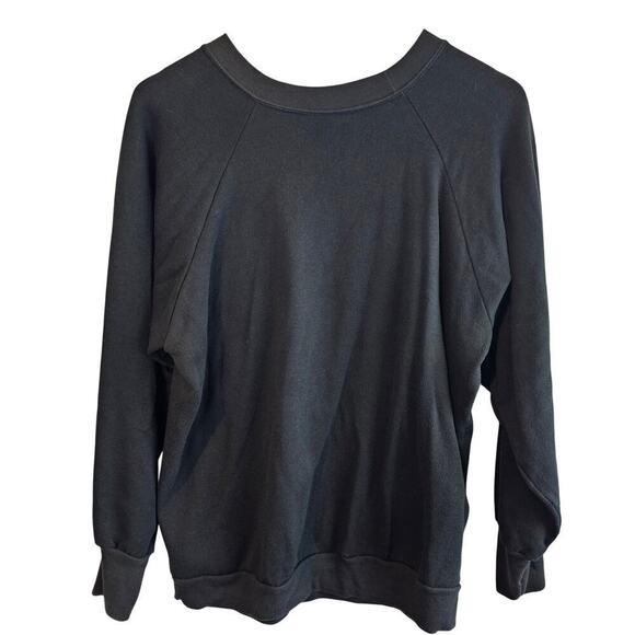 Vintage Oklahoma State University Sweatshirt Mens Large Black 80s OSU Cowboys - Picture 2 of 8